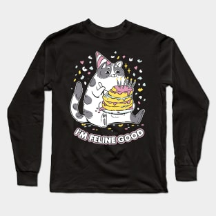 Purrday Festivity Long Sleeve T-Shirt